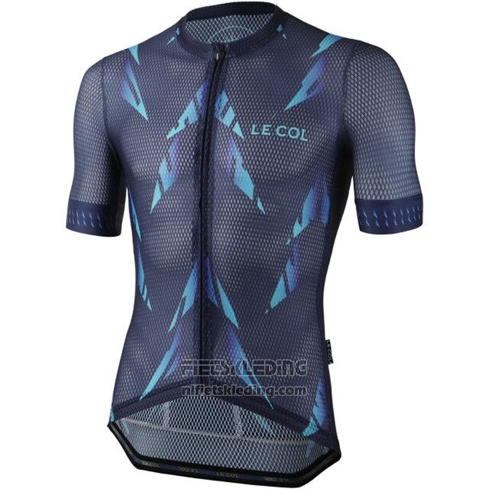 2021 Fietskleding Le Col Donker Blauw Korte Mouwen en Koersbroek